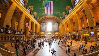 Walking Tour of Grand Central Terminal — New York City 【4K】🇺🇸 [upl. by Nollahs618]