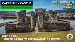 Caerphilly Castle  The Largest in Wales 2nd in Britain [upl. by Yerdua]