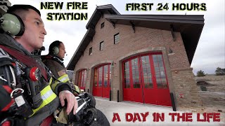 First 24 Hours in a New Fire Station  A Day in the Life [upl. by Eeryt]