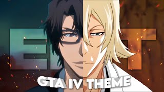 Aizen x Urahara  GTA IV Theme Edit [upl. by Booze]